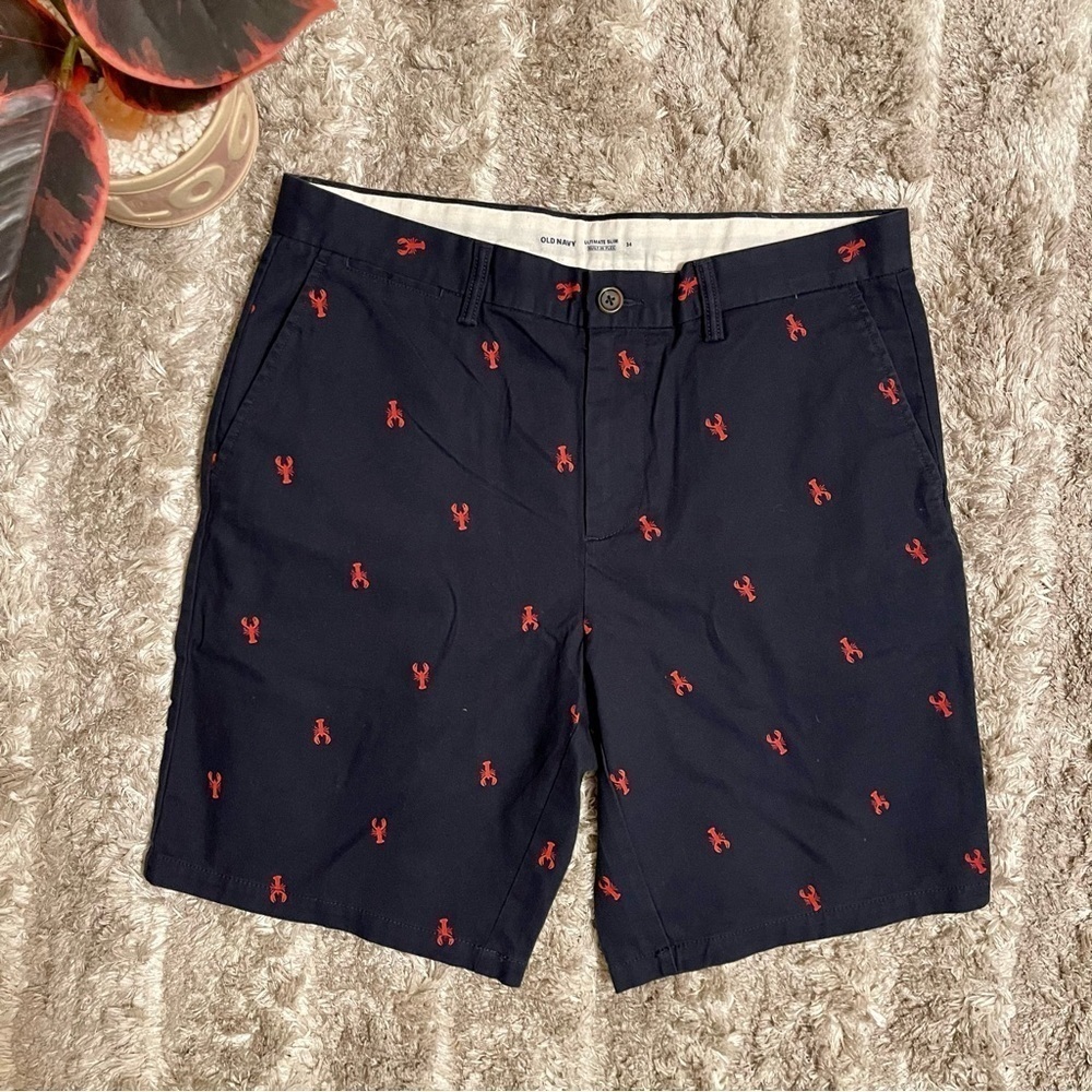 Mens Old Navy Ultimate Slim- Built In Flex Shorts